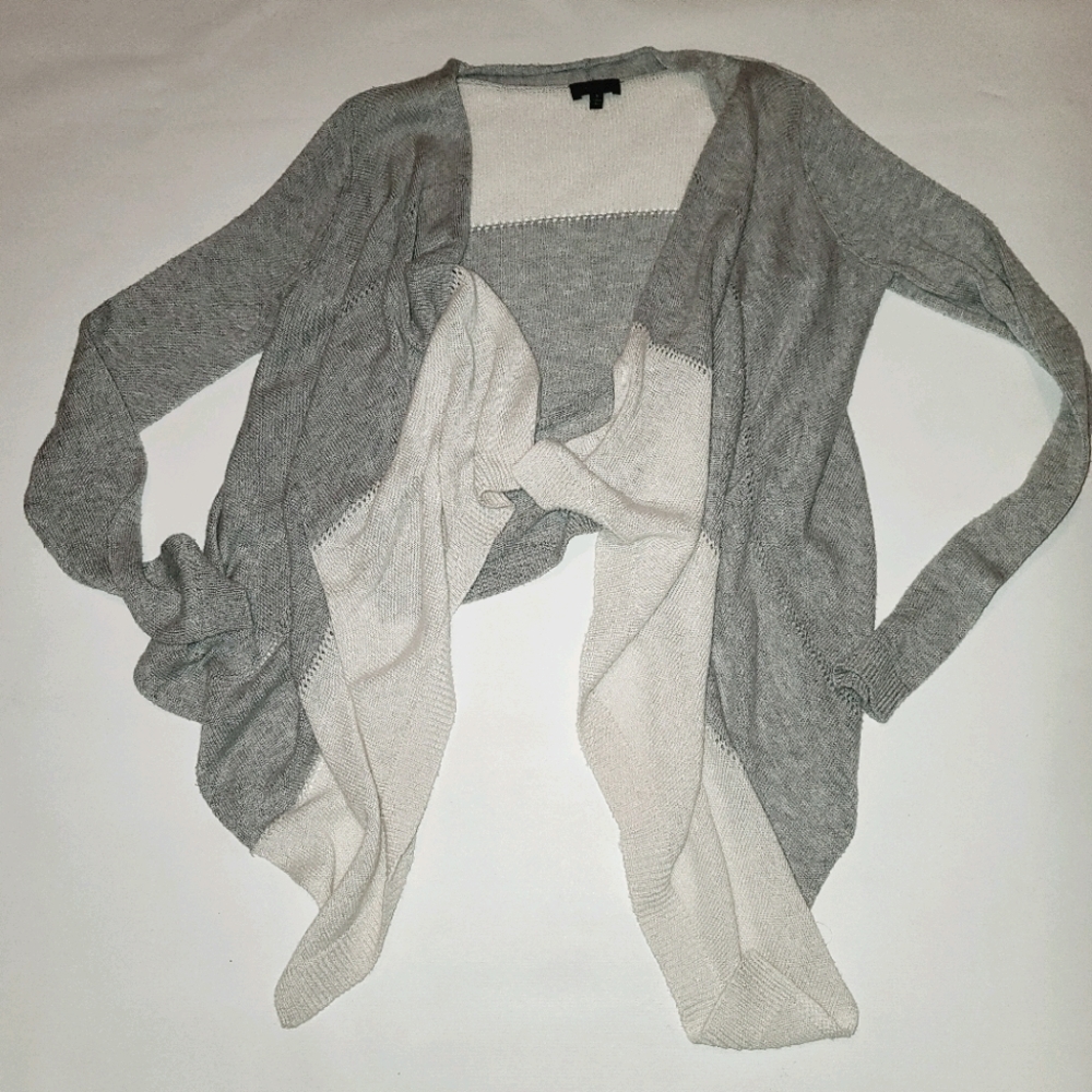 The limited gray cardigan sweater
